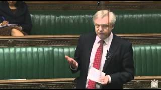 David Davis MP speaks in Banking Standards Debate