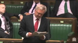 MP David Davis speaks in The Queen’s Speech Debate