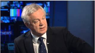David Davis talks to Sky News over Plebgate