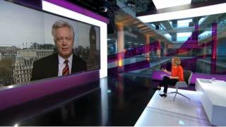 David Davis talks to Channel 4 in the wake of Nigel Evans being cleared of sex offences