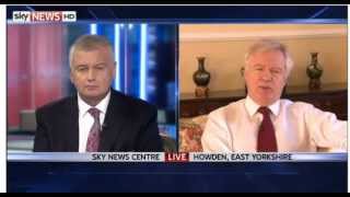 David Davis tells Sky News the Crown Prosecution Service is at risk of creating further injustices