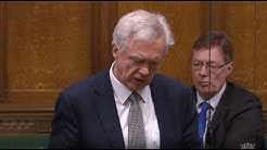 David Davis MP questions the Prime Minister about the backstop