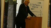 David Davis MP launches a report from the TaxPayers’ Alliance