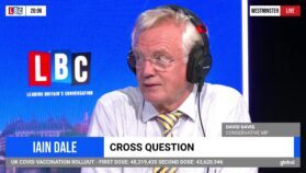 David Davis MP appears on LBC Cross Question