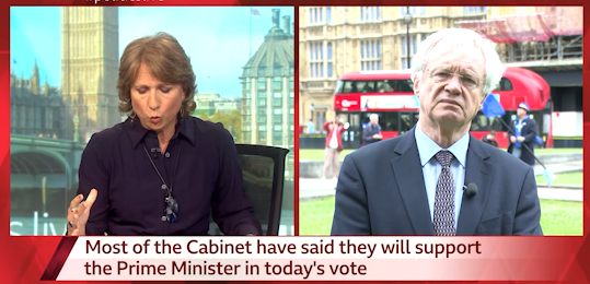 David Davis MP joins the BBC’s Politics Live to discuss the Prime Minister’s future