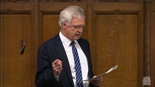 David Davis MP Tables a Motion on a Matter of Privilege