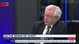 David Davis MP speaks to GB News on the British Army, Vapes, and the leaving Post Office chairman