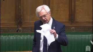 David Davis MP speaks on security vetting failures in Peter Mandelson’s appointment as US Ambassador