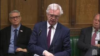 David Davis MP criticises the Government’s plans to cut the right to a jury trial
