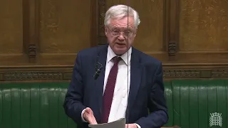 David Davis MP asks the Government about the deployment of black boxes at a statement on Road Safety
